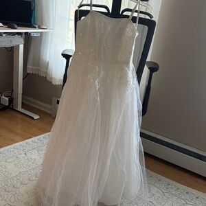 Elegant White Kids Dress